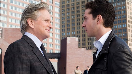 You're not Gordon Gecko, the Michael Douglas character pictured left in Money Never Sleeps.