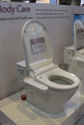 Body Care's self-cleaning smart toilet.