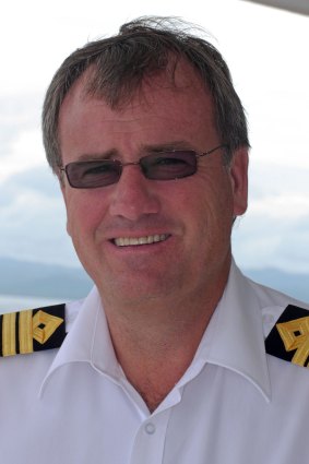 In charge: Captain Niklas Peterstam.
