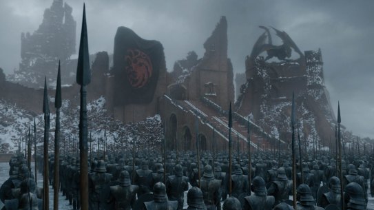Images from episode 73, the finale of Game of Thrones.Â 