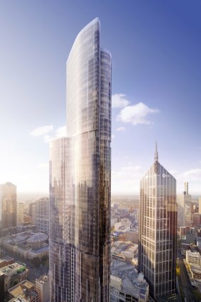 Opposition Leader Matthew Guy approved more than 70 Melbourne skyscrapers during a four-year stint as planning minister.