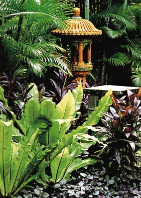 A garden by Made Wijaya from the book <i>Tropical Garden Design</i>.  