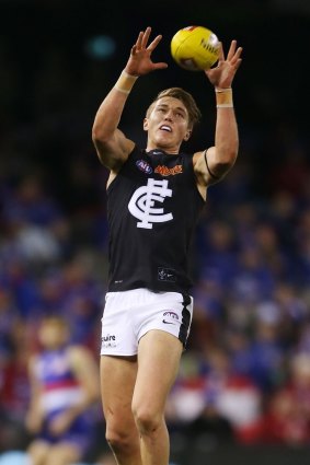 Patrick Cripps is Jesse Hogan's main rival for the Rising Star award.
