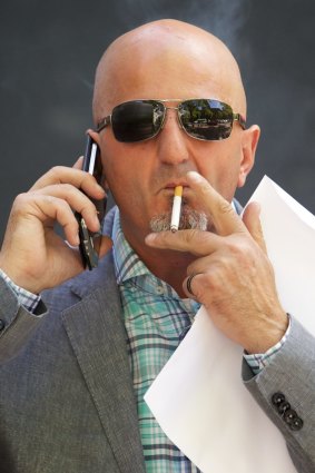 Rocco Calabrese outside a Melbourne court.