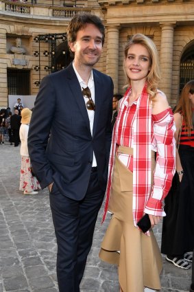 Natalia with partner Antoine Arnault.