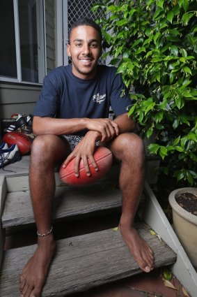 Touk Miller followed his passion for AFL after a flirtation with wicketkeeping. 