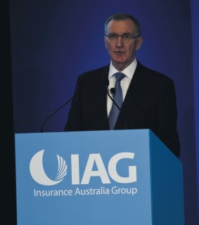 IAG's Mike Wilkins: The group recorded a 59 per cent rise in profit.  