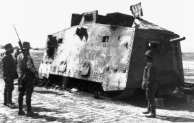 Mephisto, captured by allied troops in 1918.