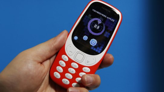 Unlike the original, the rebooted Nokia 3310 offers an internet browser and a colour screen