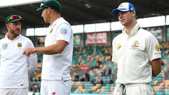 Set to lead a new-look XI: Steve Smith.