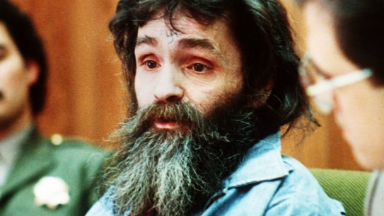 In this 1986 file photo, Charles Manson is seen in court. He was denied parole 12 times.