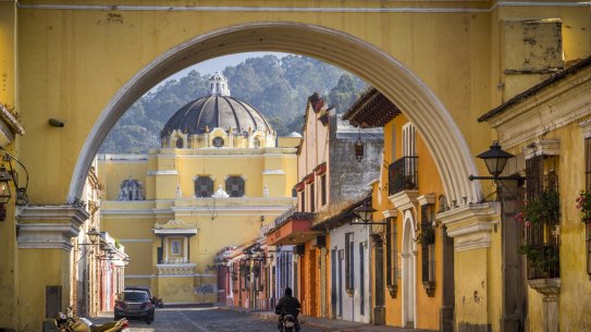 Downtown Antigua.