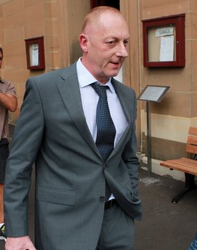 David Grant, partner of nurse Michelle Beets, leaves the NSW Supreme Court in 2011 after Walter Marsh was found guilty of her murder.