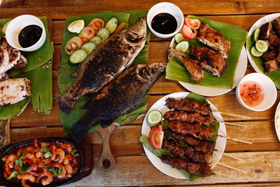 A taste of home: A spread from Eastwood's Taiwan Night Market. 