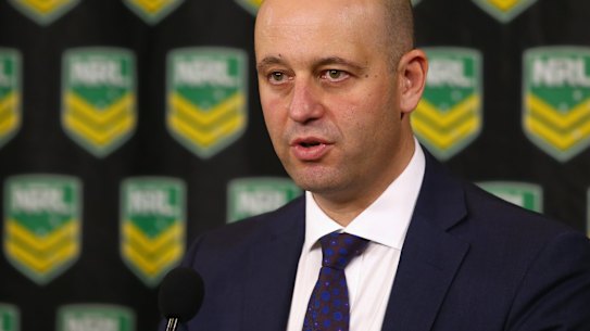 Plenty to think about: NRL CEO Todd Greenberg.