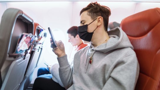 There's a good reason cabin crew won't let you pick up your phone if you drop it.