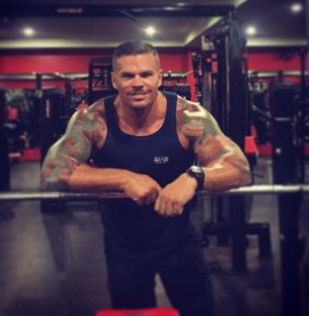 Darren Mohr has a love of weight training and tattoos.