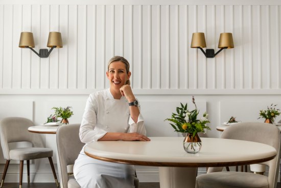 Michelin-starred chef Clare Smyth of Sydney's Oncore restaurant. 