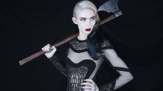 Grimes learnt to play violin for her "Downton Abbey phase".