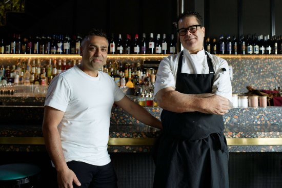 Johnny Di Francesco (owner) and Pierre Khodja (chef de cuisine) of 400 Gradi Mornington
