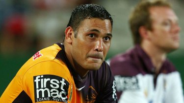 Time to go: Justin Hodges is ready to call it a day in rep football. 