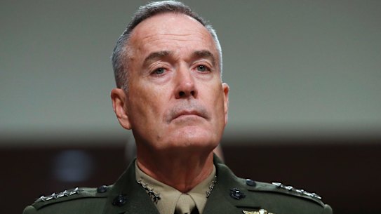 Joint Chiefs of Staff chairman General Joseph Dunford said it was a delicate time.
