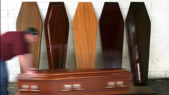 The most expensive place for a burial was Sydney, while Perth was more expensive for cremations.