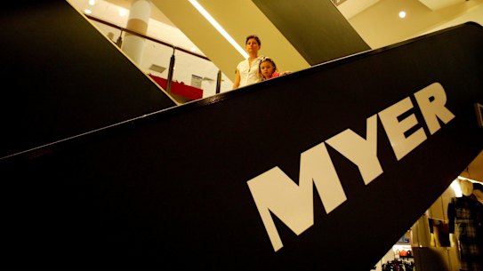 Myer is only 18 months into its revival plan.