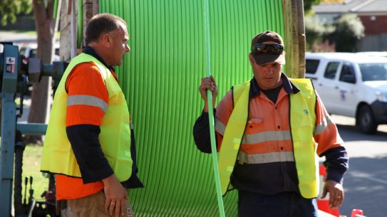 The NBN roll out has been delayed by several months at the Belmond Estate in Clyde, Melbourne, because of road works.  