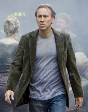 Nicolas Cage in <i>Knowing</i>.