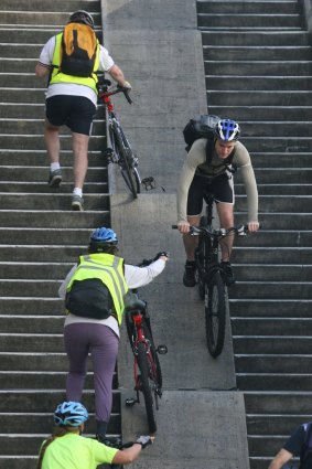 "We're boosting investment in cycling infrastructure," said Gladys Berejiklian.