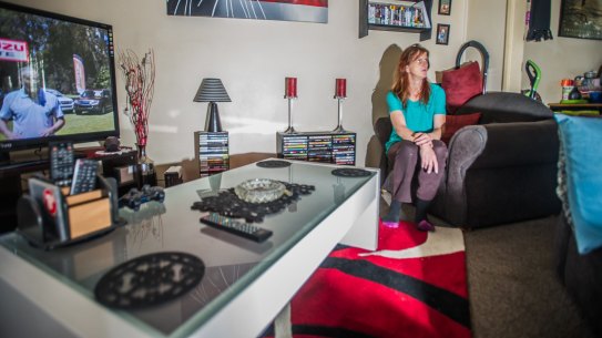 Red Hill flats resident Anne John: Looking forward to housing her children in a house with a big back yard in an ordinary suburban street.