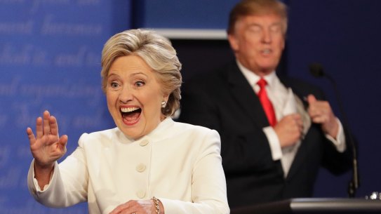 Assange signalled a glum even-handedness when asked whether he backed Trump or Clinton: "You're asking me, do I prefer cholera or gonorrhea."