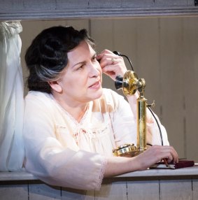 Pamela Rabe as Amanda Wingfield in The Glass Menagerie.