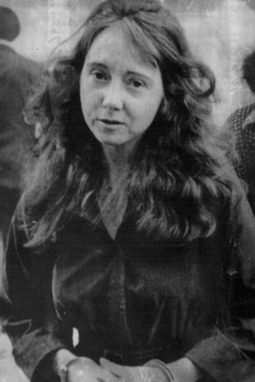 Charles Manson follower Lynette 'Squeaky' Fromme, pictured in 1975. 