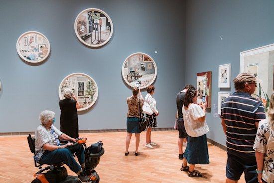 National Gallery of Australia, Canberra, ACT. NGA. Photographed Friday 17th February 2023. Photograph by James Brickwood. SMH NEWS 230217. To accompany a Linda Morris piece.