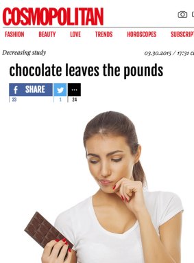 Hmm, chocolate study?