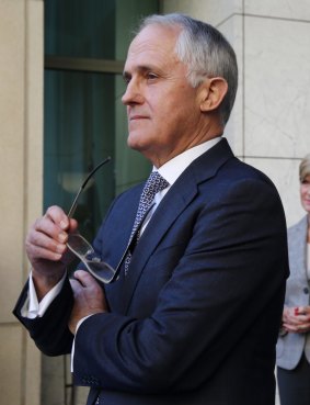 The rich dude who became prime minister, Malcolm Turnbull.