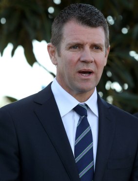 Challenged to support Mr Cornwell's expulsion: NSW Premier Mike Baird.