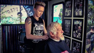 Mobile Barber Shop Provides Homeless With More Than Just