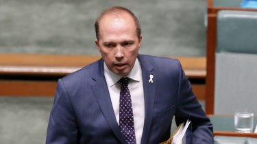 Minister for Immigration and Border Protection Peter Dutton has come under fire after his comments during question time.
