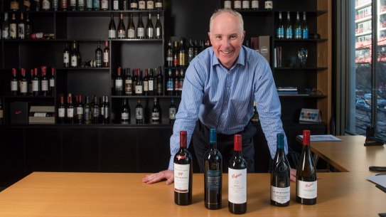 Treasury Wine Estates chief executive Michael Clarke.