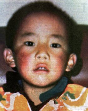 Gendun Choekyi Nyima, who was six years old when he was taken away.