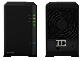 A NAS such as Synology's DS216 makes file storage very easy.