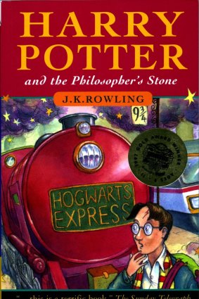 The book that started it all, Harry Potter and the The Philosopher's Stone.