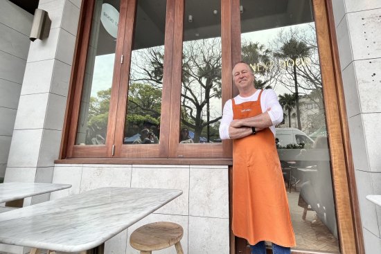 Neil Perry has opened relaxed venue Next Door in Double Bay. 
