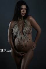 Kourtney Kardashian has given birth to her two other children on camera for her family's reality TV show, "Keeping Up With The Kardashians".