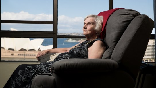 Myra Demetriou has lived in The Rocks since 1959, when she used a copper to heat hot water.