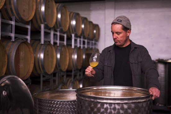 Tasmanian winemaker Luke Monks, of Made by Monks.