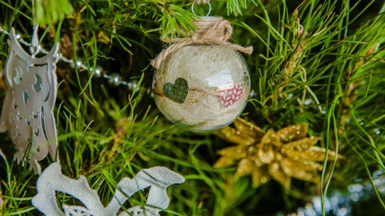 Real Christmas trees have a special charm.